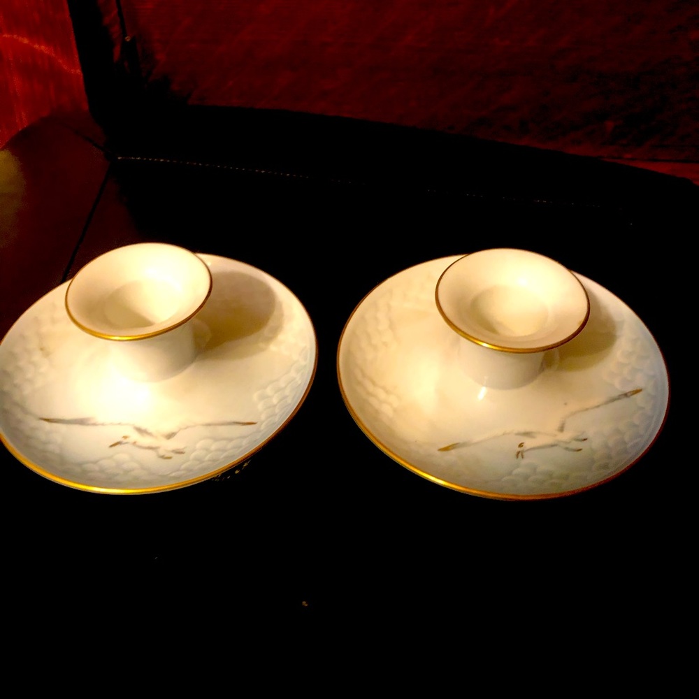 Bing & Grondahl Sea Gull candle holders